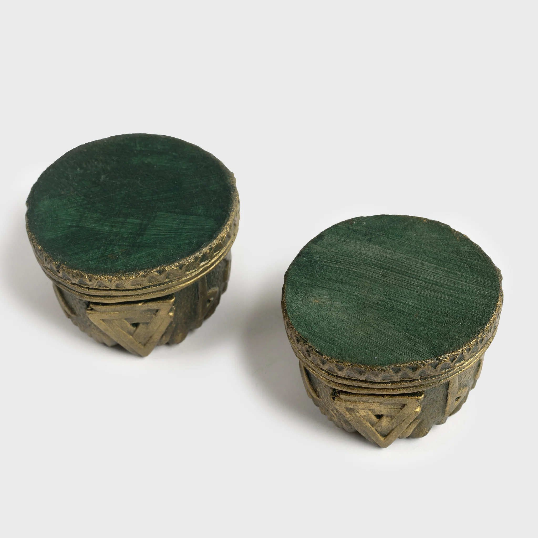 2 Tealight Holders, Valknut - Image 5