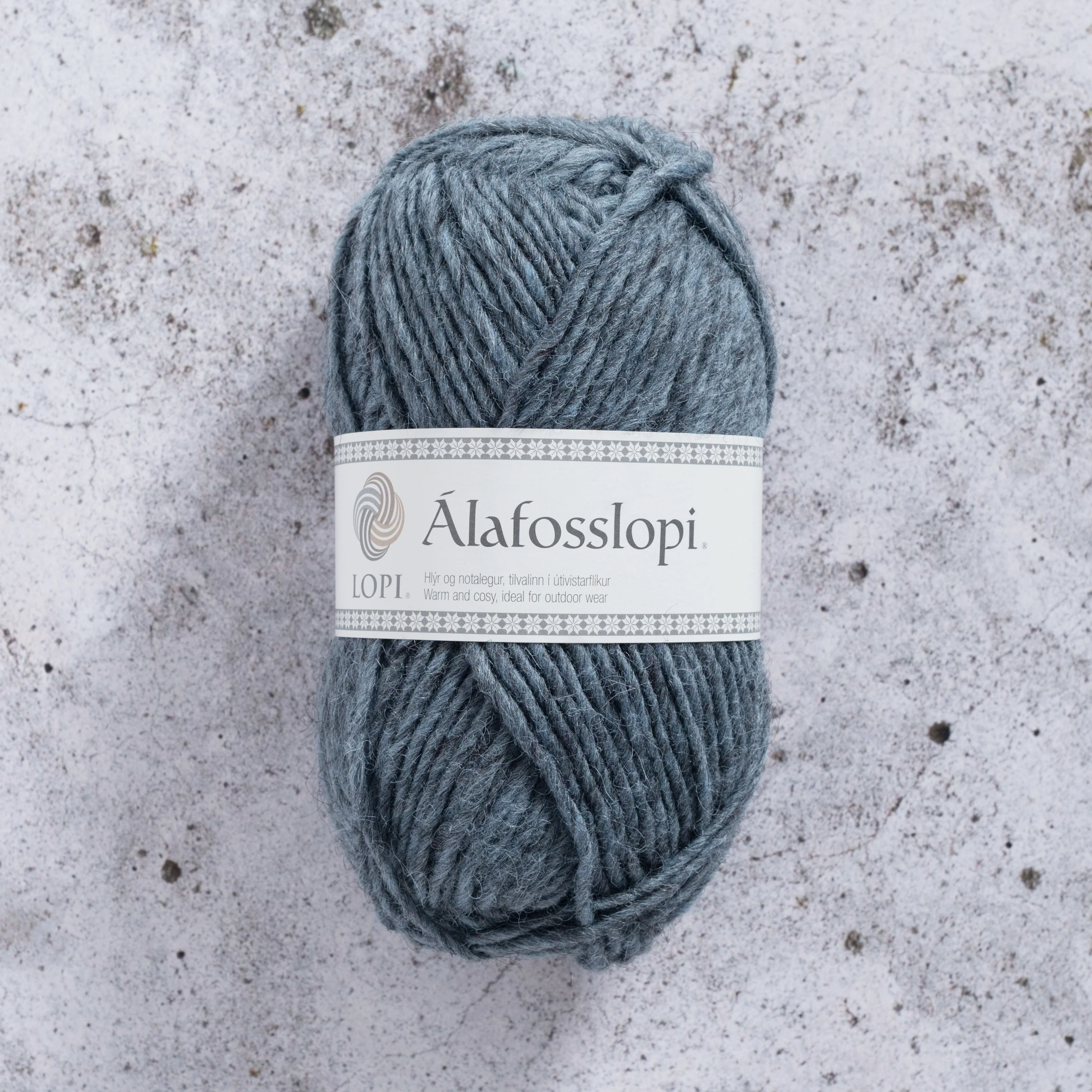 Alafosslopi Yarn, Light Indigo