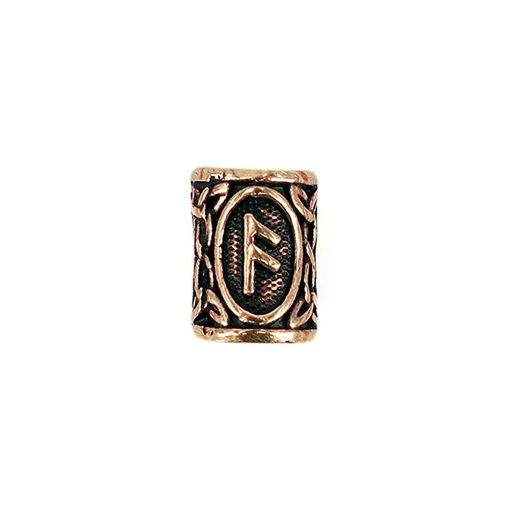 Ansuz Beard Ring, Bronze - Image 2