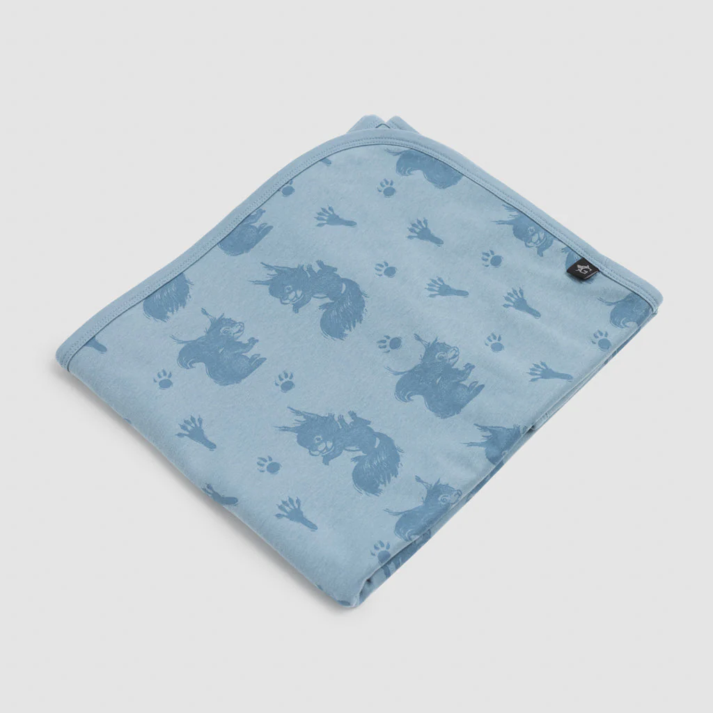 Baby Blanket, Ratatosk, Blue - Image 2
