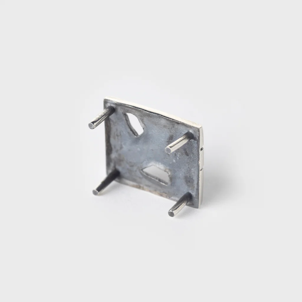 Belt Stud A, Birka 369, Silver - Image 2