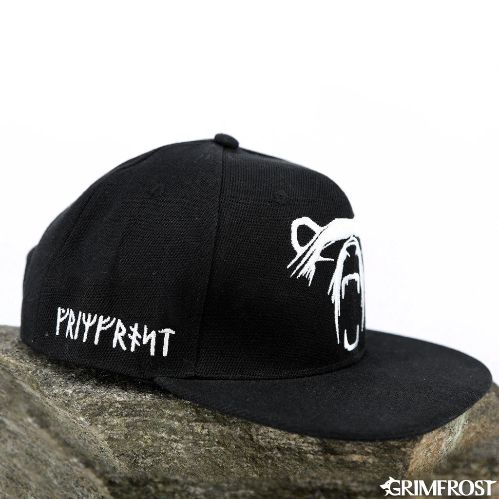 Berserker Snapback Cap, Black - Image 2