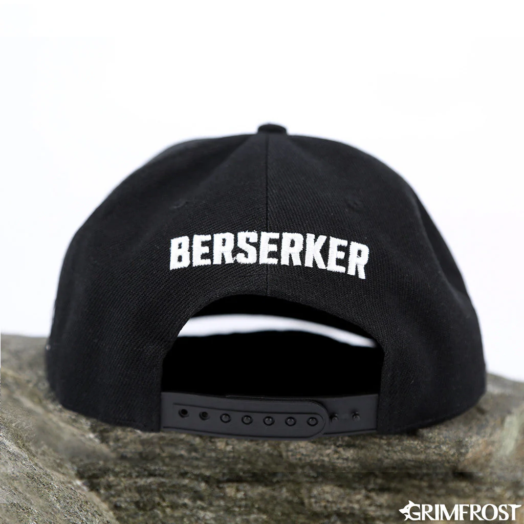 Berserker Snapback Cap, Black - Image 5