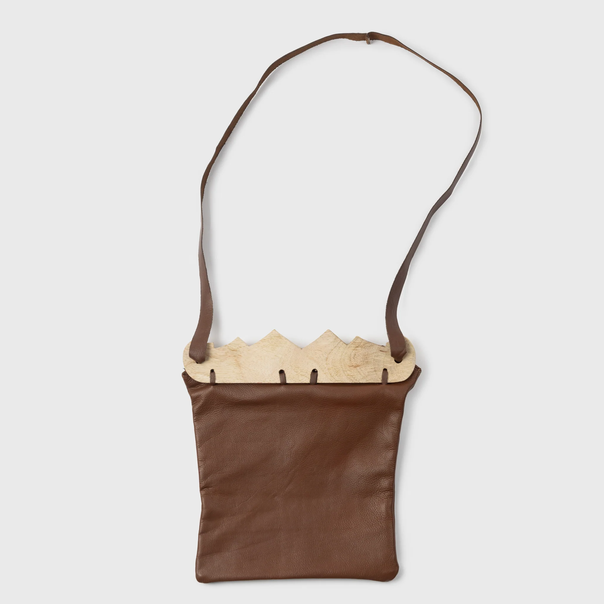 Birka Bag, Brown, Leather - Image 3