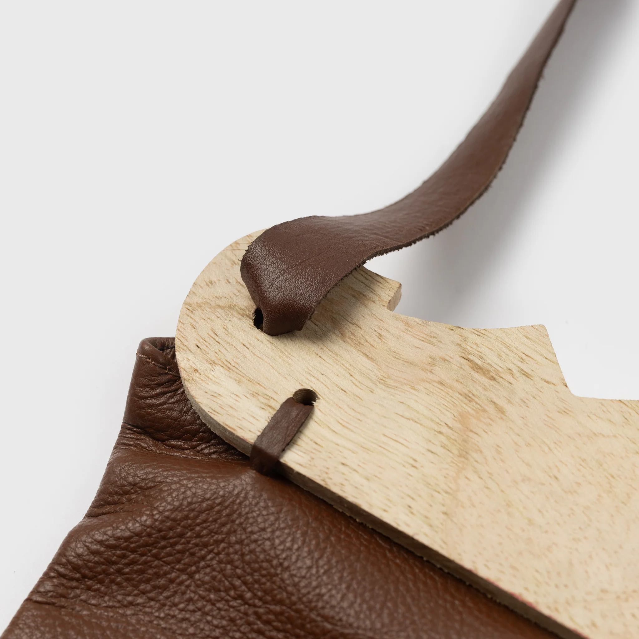 Birka Bag, Brown, Leather - Image 4