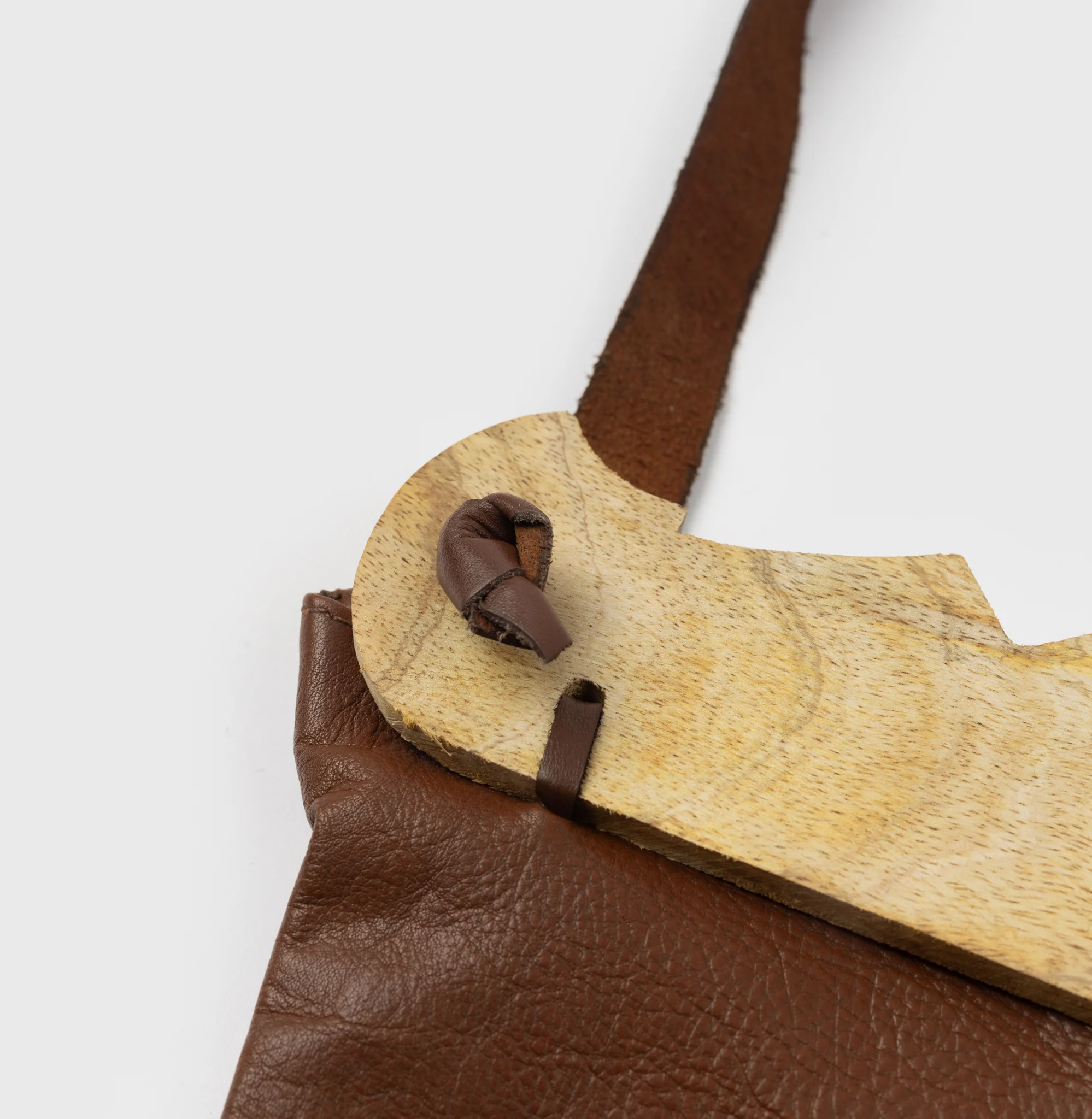 Birka Bag, Brown, Leather - Image 6
