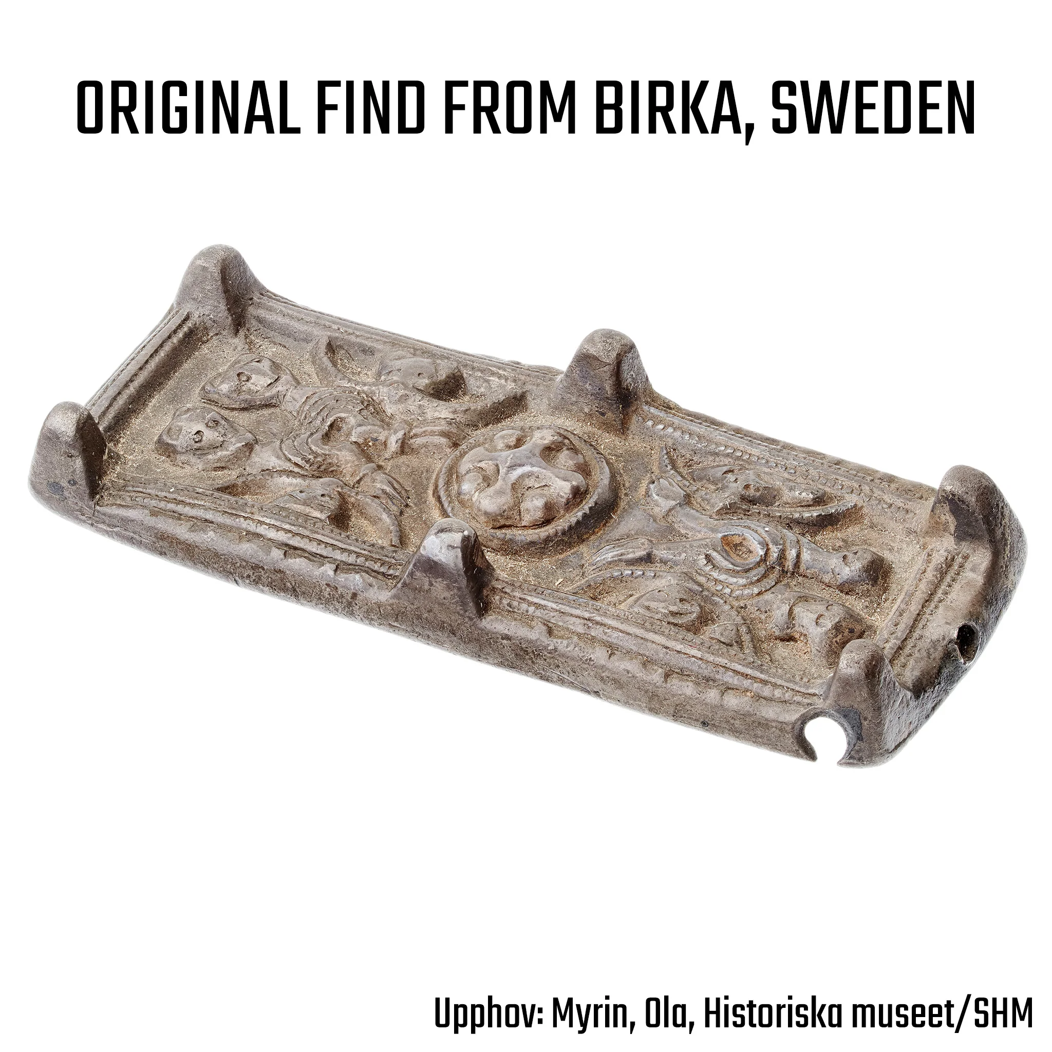 Birka Brooch, Bj 539, Bronze - Image 6