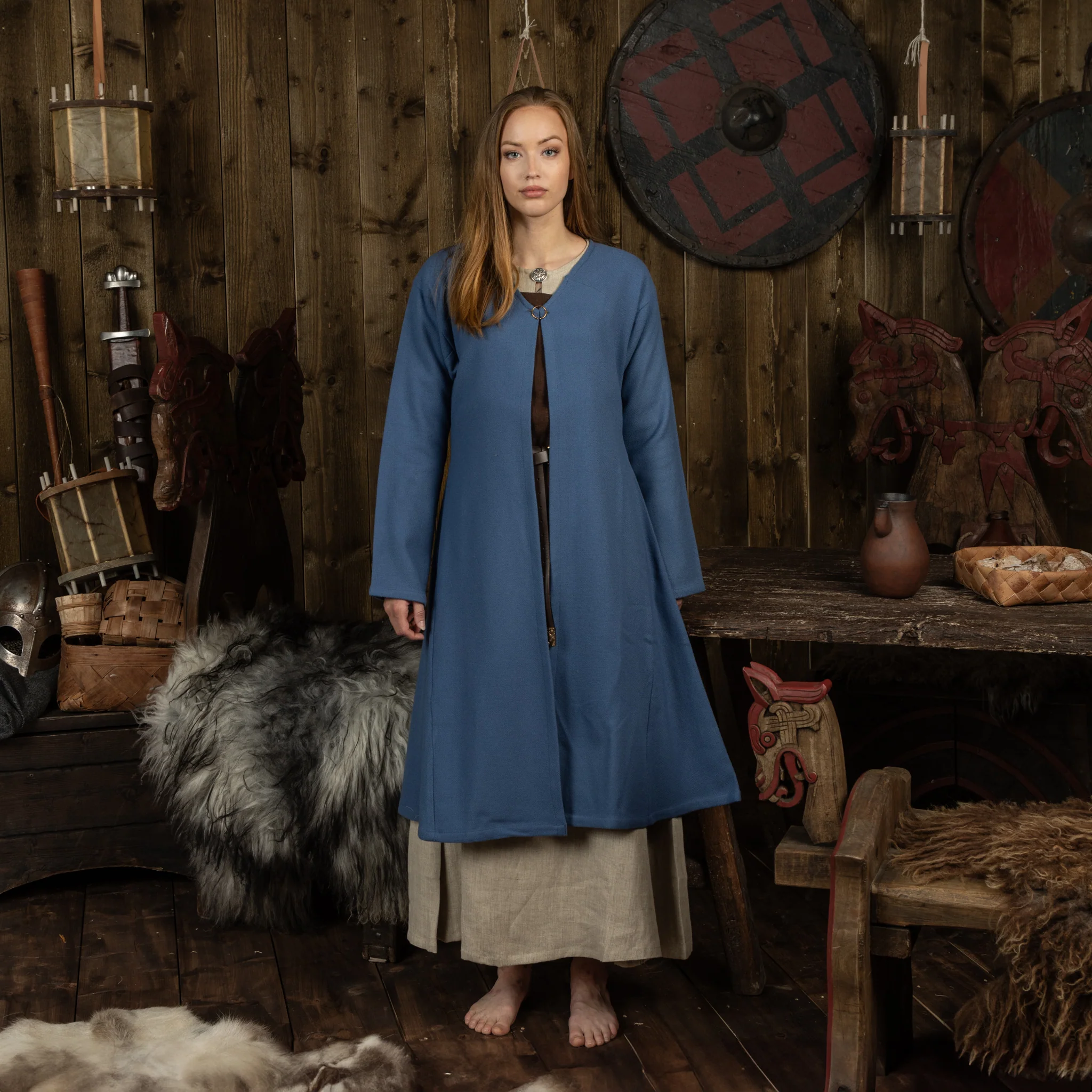 Birka Coat, Blue - Image 5