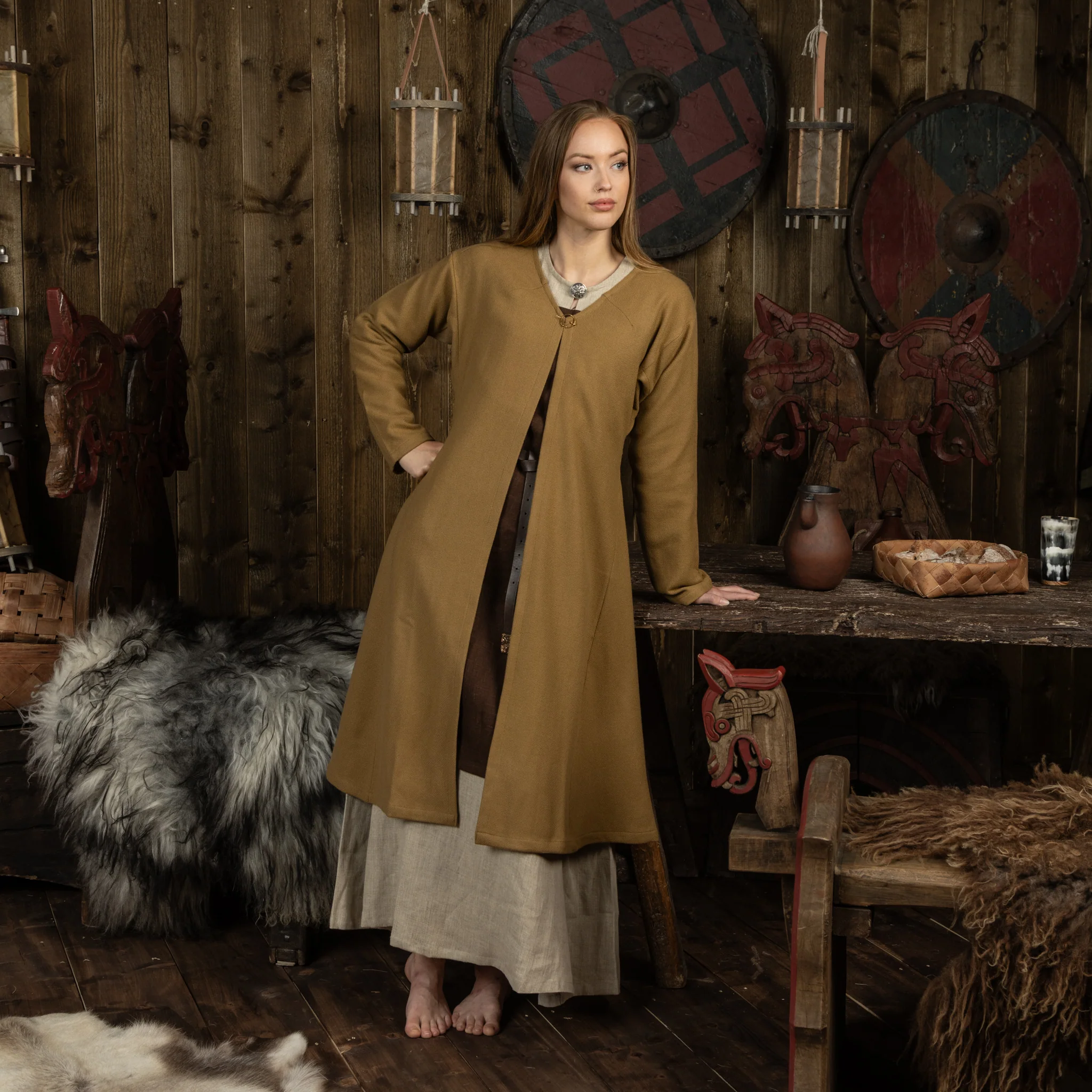 Birka Coat, Brown