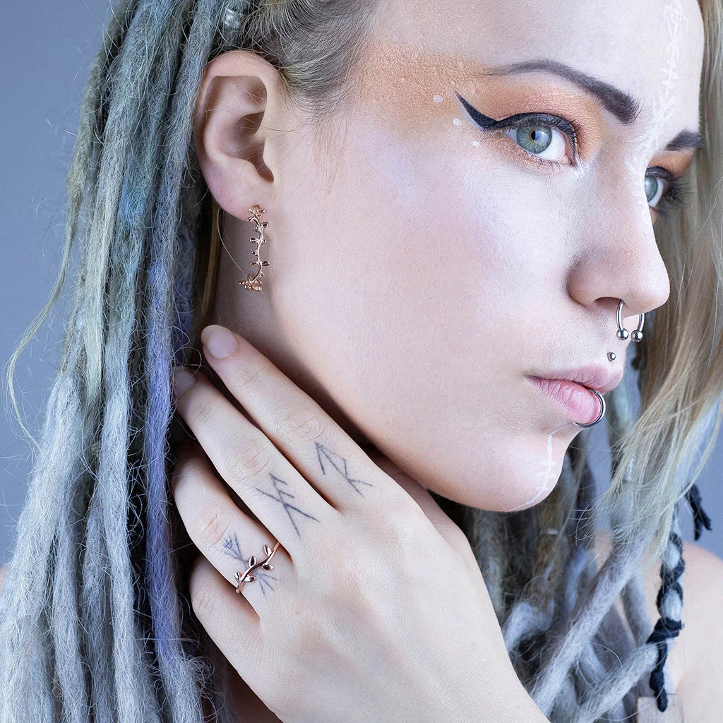 Bjarkan Ring, Rose Gold - Image 3