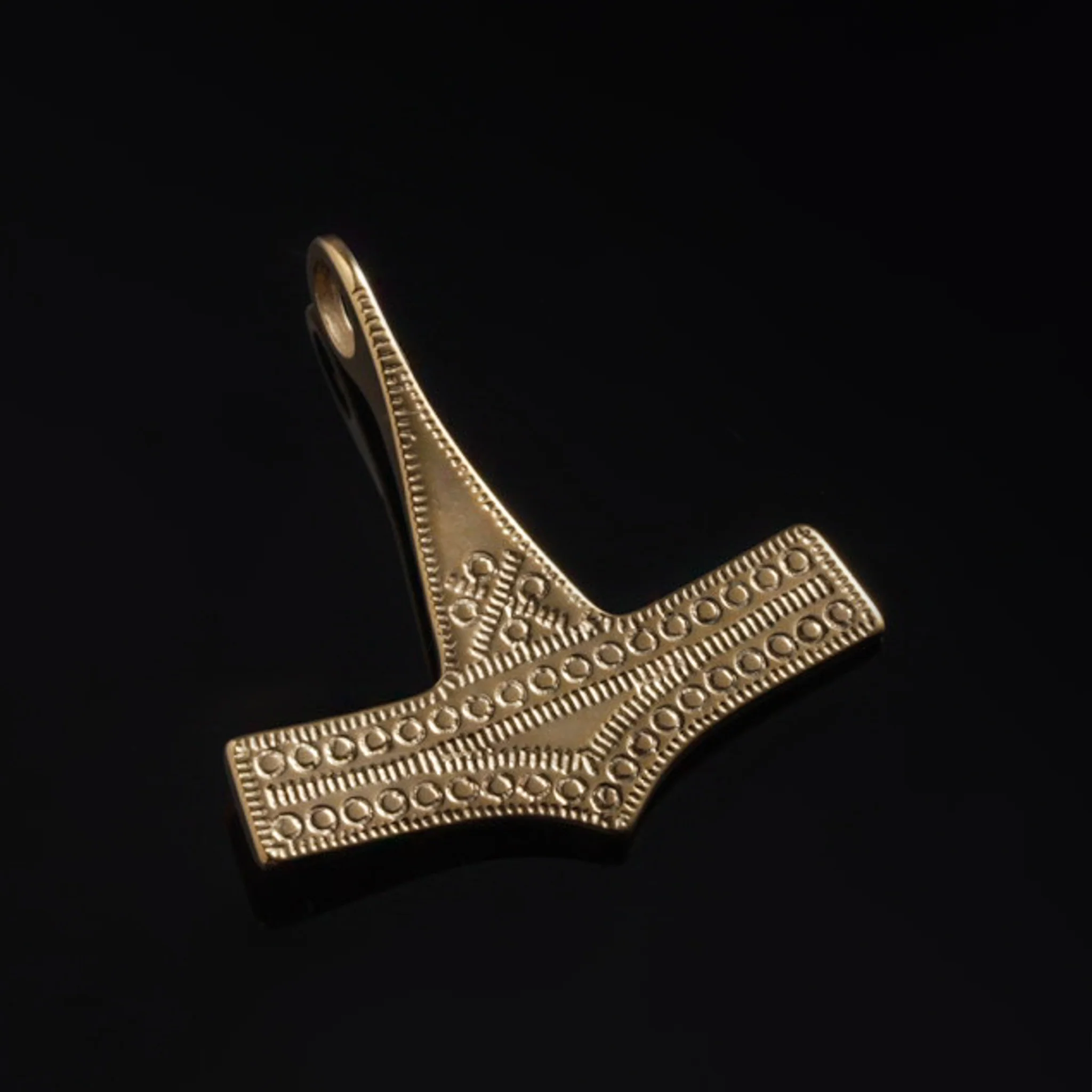 Bornholm Thor's Hammer, Gold Plated - Image 2
