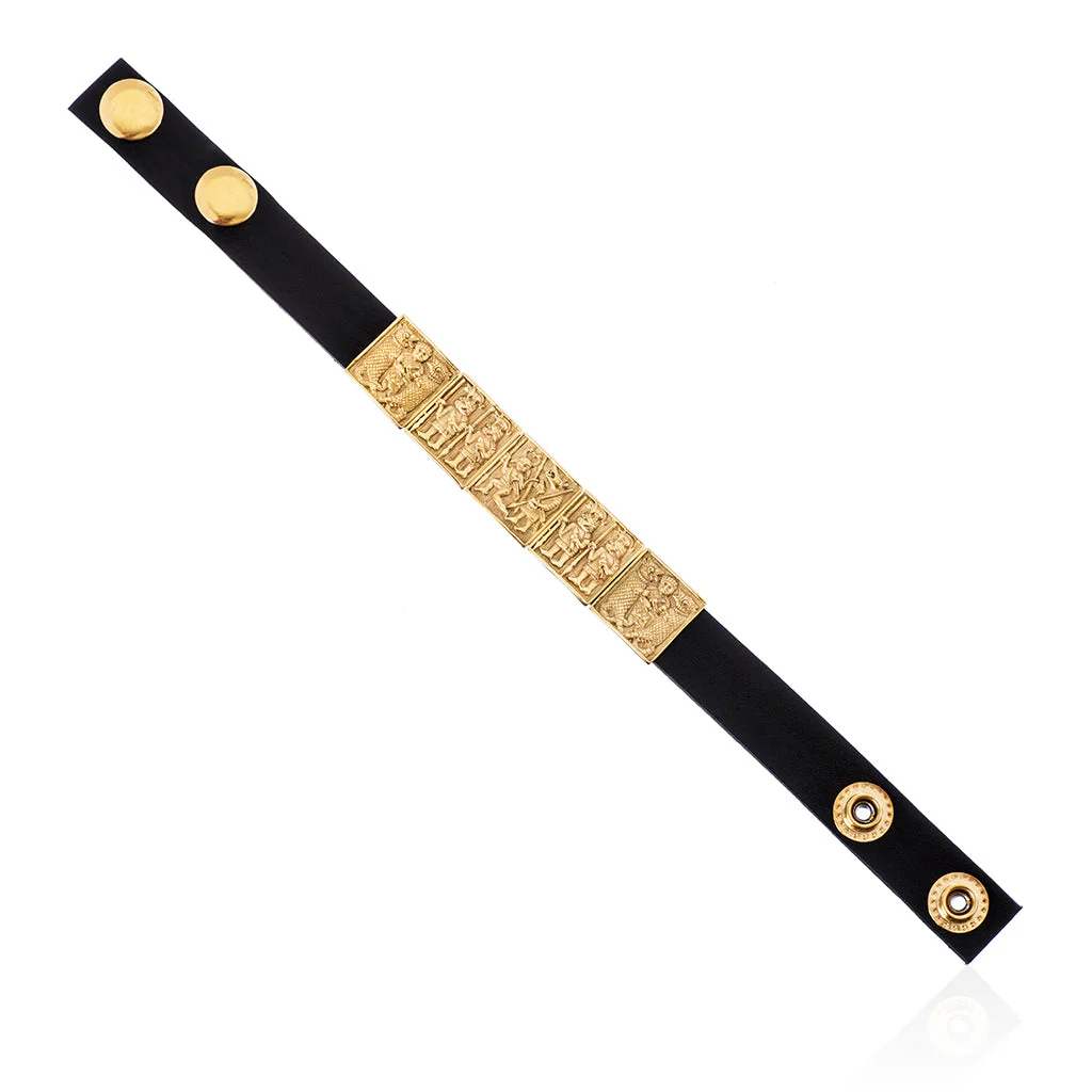 Bracelet, Torslunda, Golden Steel - Image 3