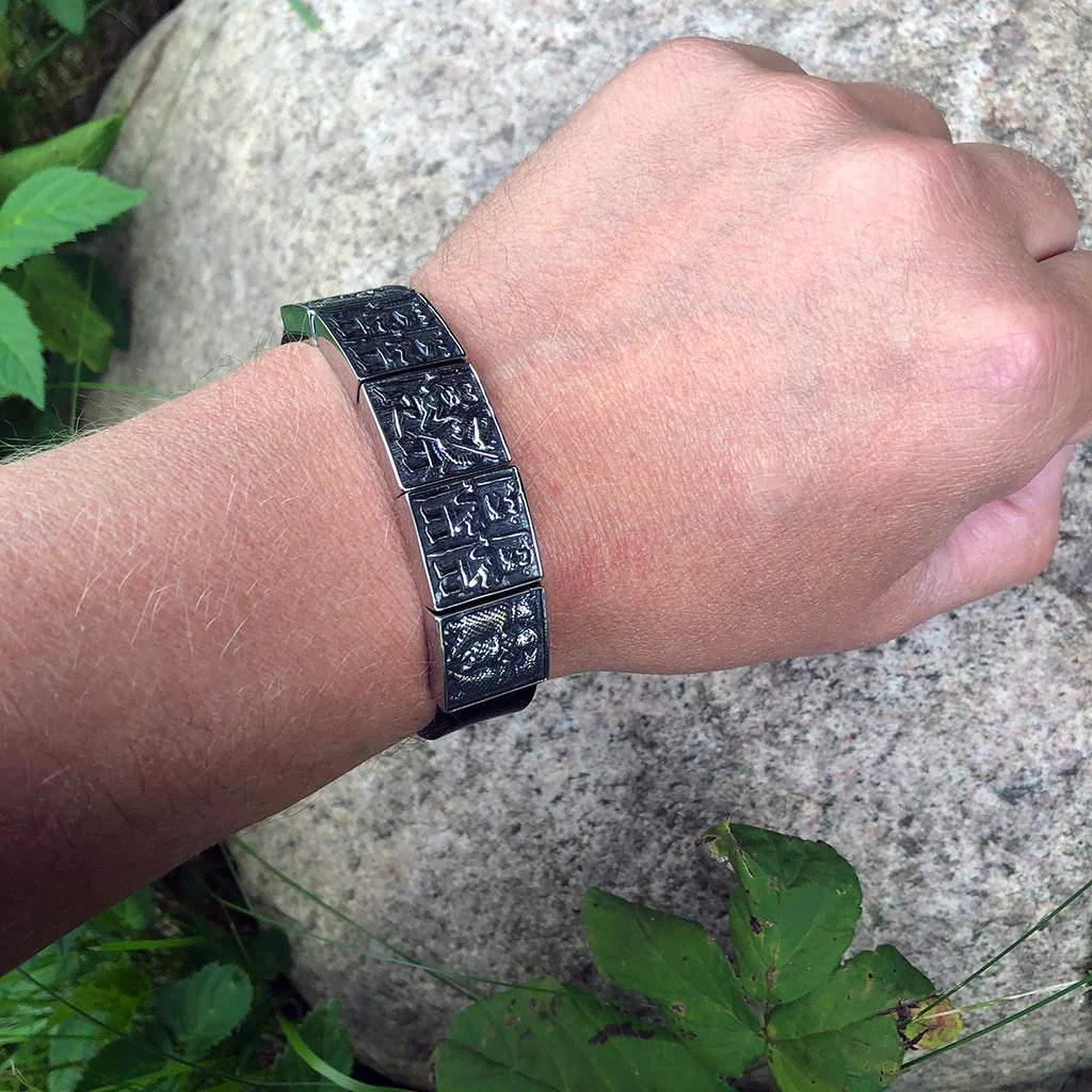 Bracelet, Torslunda, Steel - Image 2