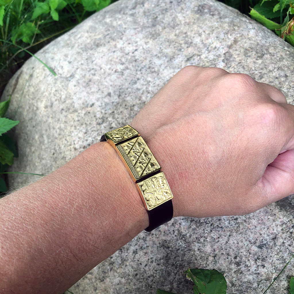 Bracelet, Vendel, Golden Steel - Image 2