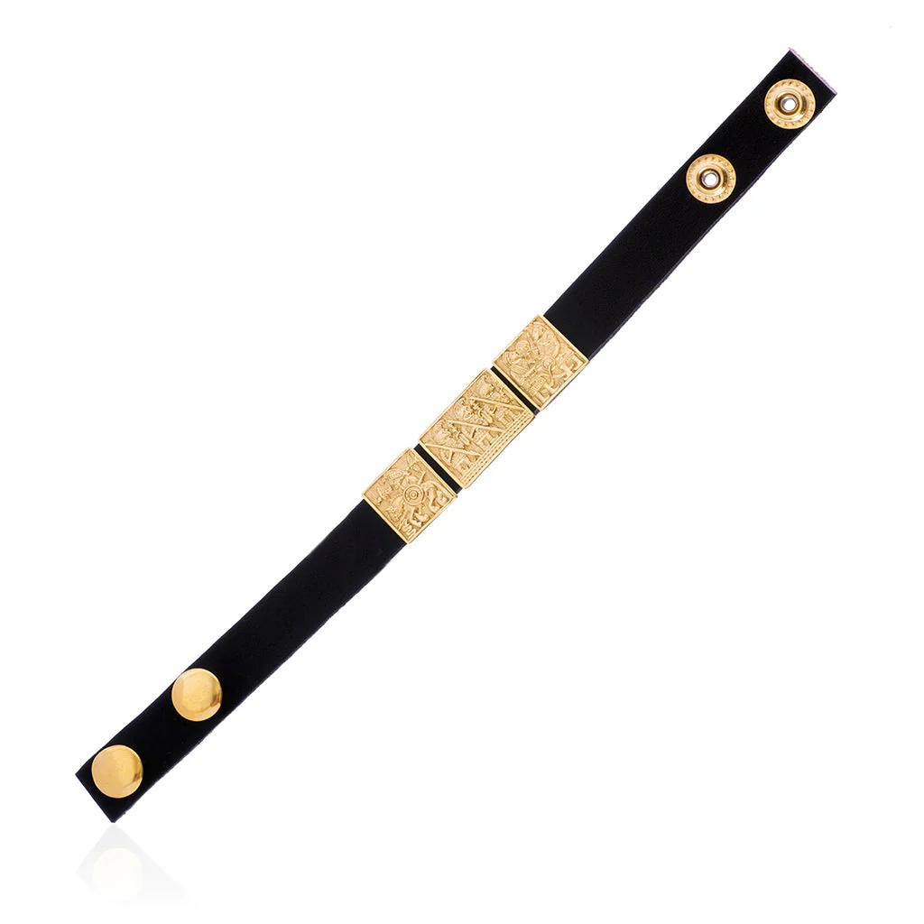 Bracelet, Vendel, Golden Steel - Image 3