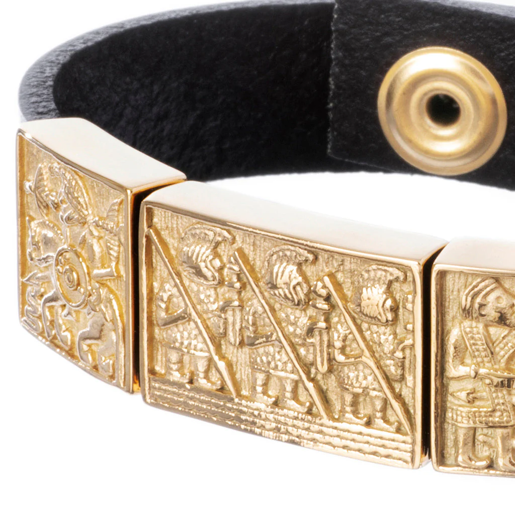 Bracelet, Vendel, Golden Steel - Image 4