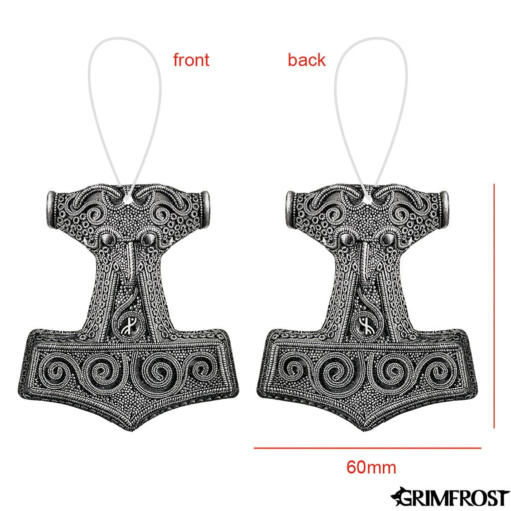 Car Air Freshener, Mjolnir - Image 2