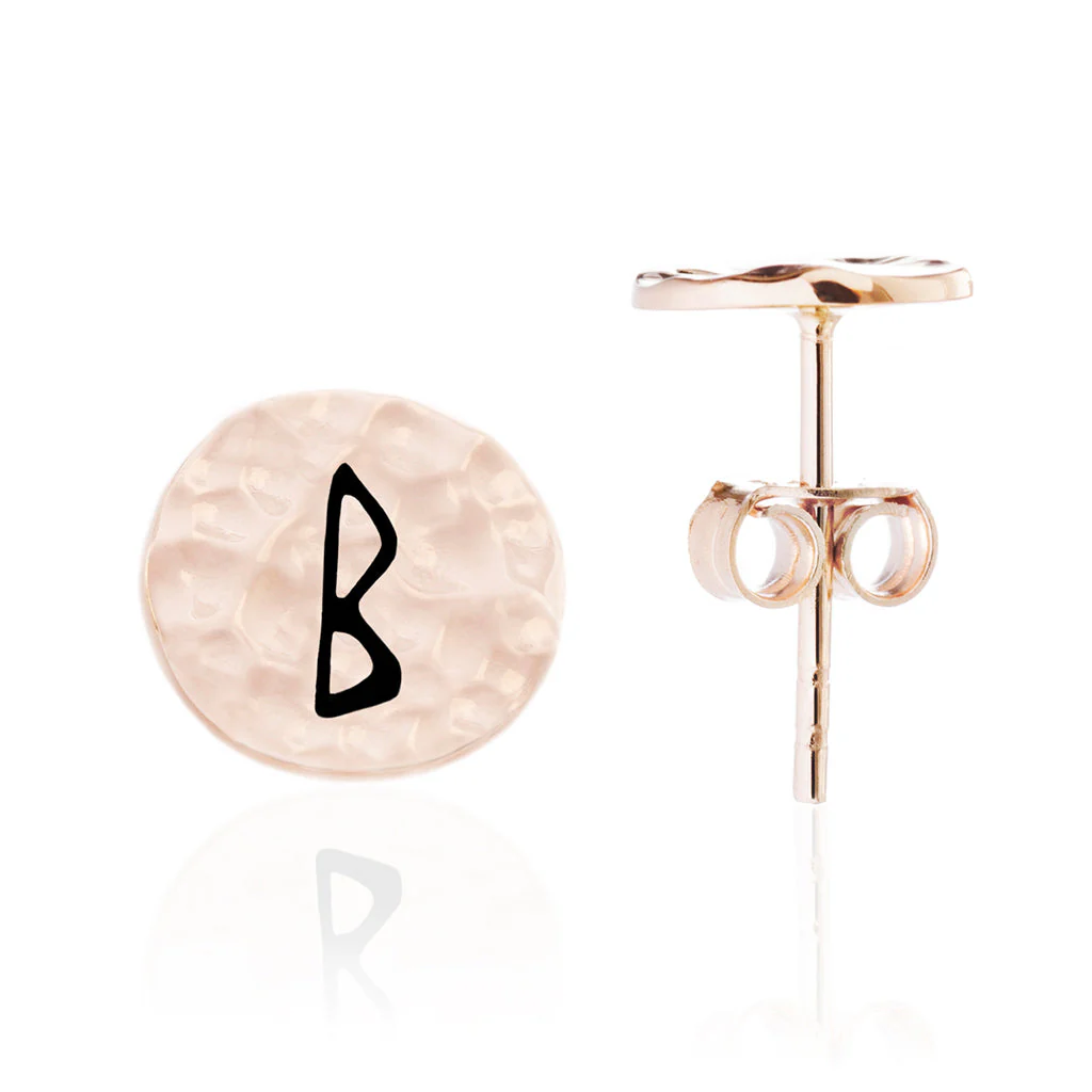 Choose Your Rune Earrings, Rose Gold - Image 13