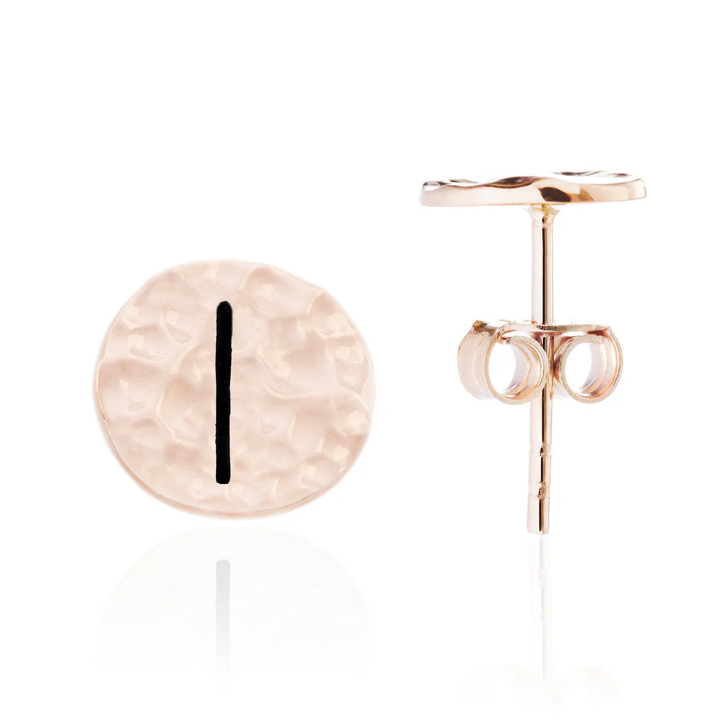 Choose Your Rune Earrings, Rose Gold - Image 9