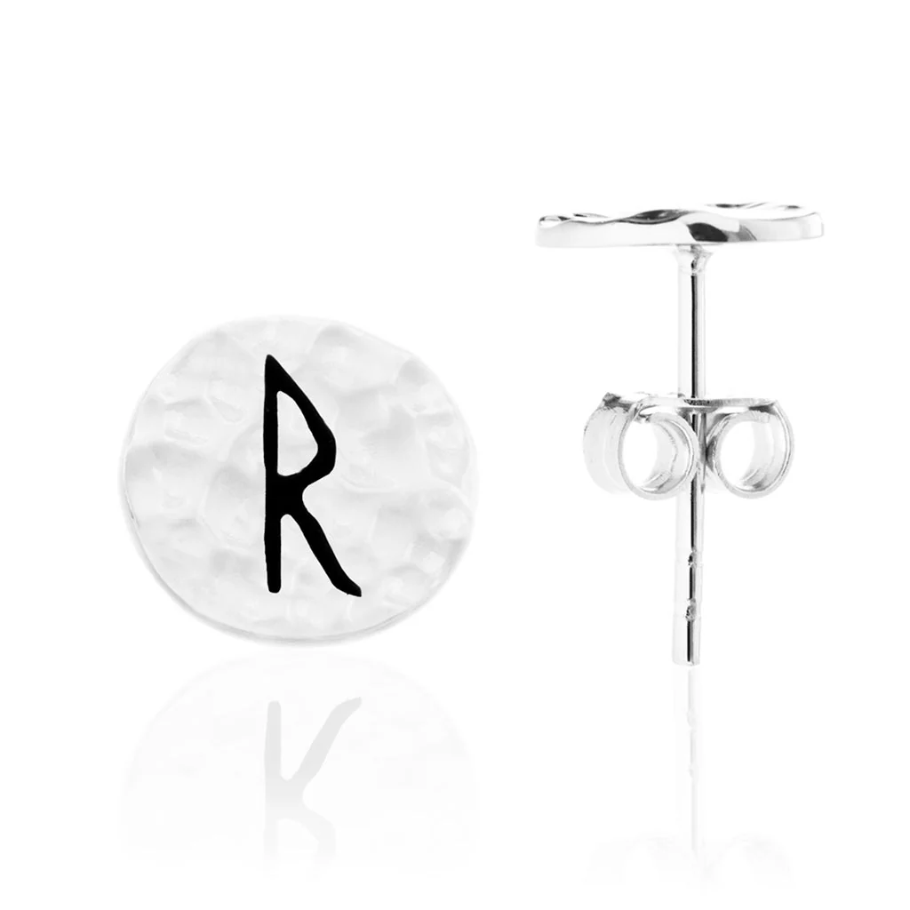 Choose Your Rune Earrings, Silver - Image 5