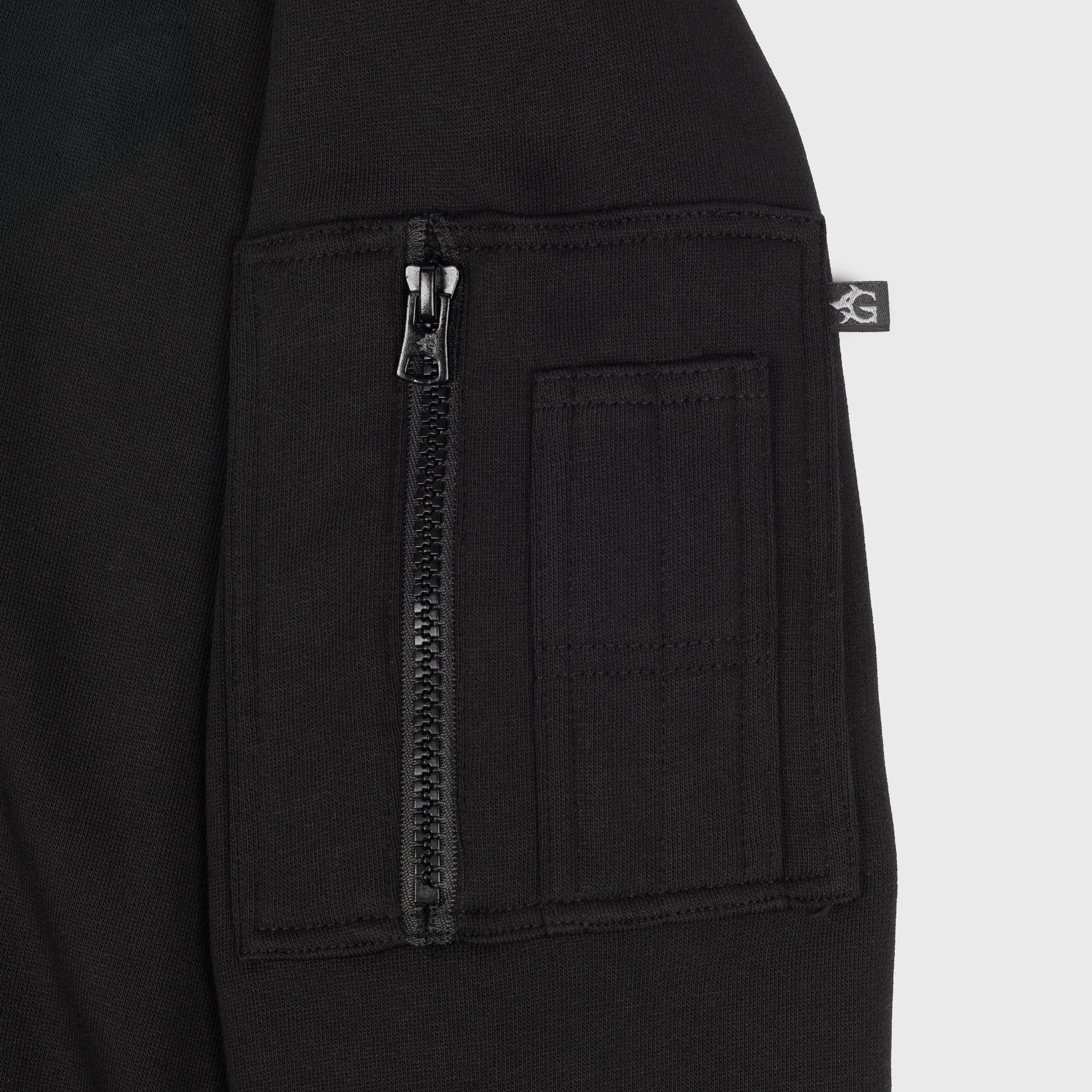 Classic Hoodie, Big Logo, Black - Image 5