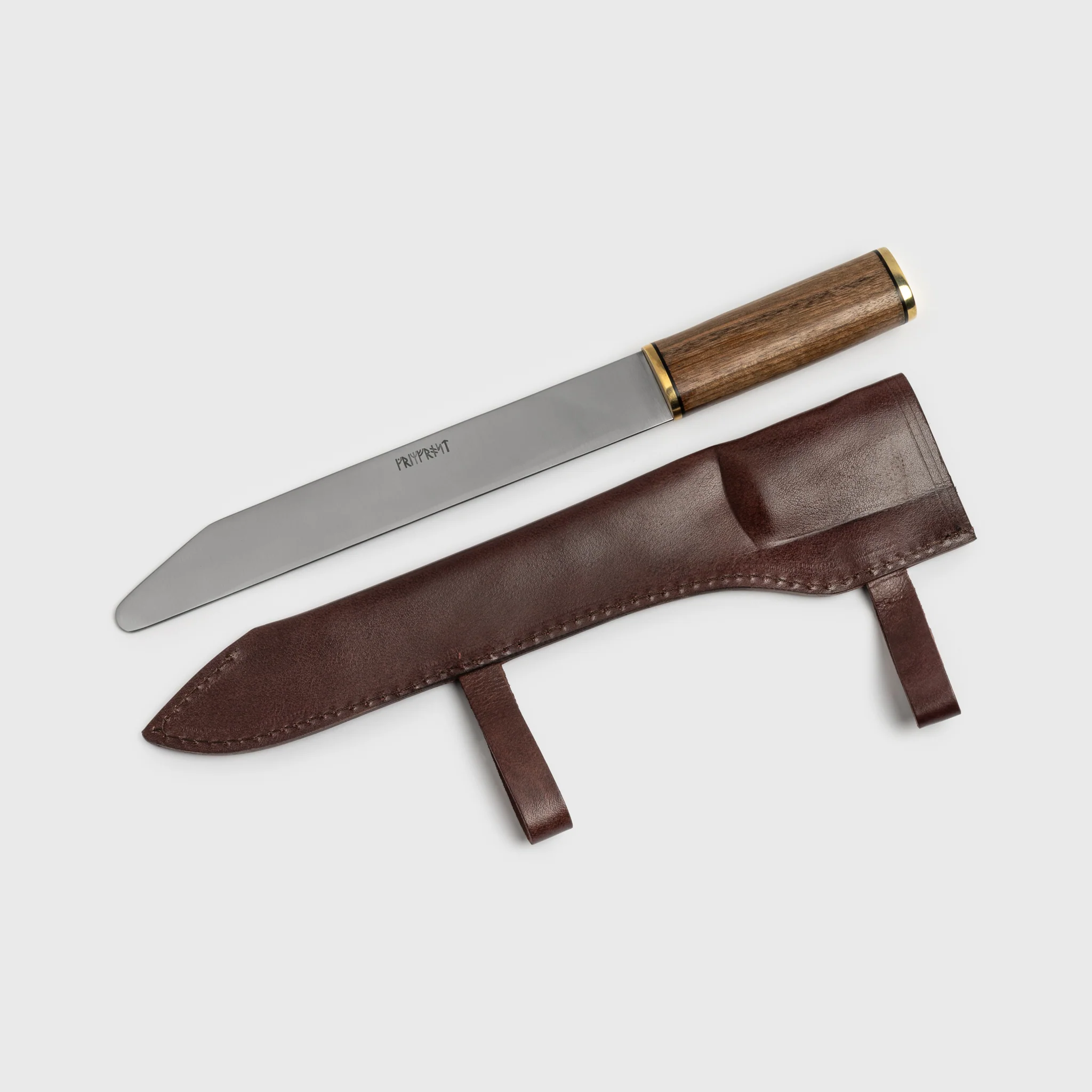 Clipped Point Viking Seax, Type IV, Blunt - Image 2