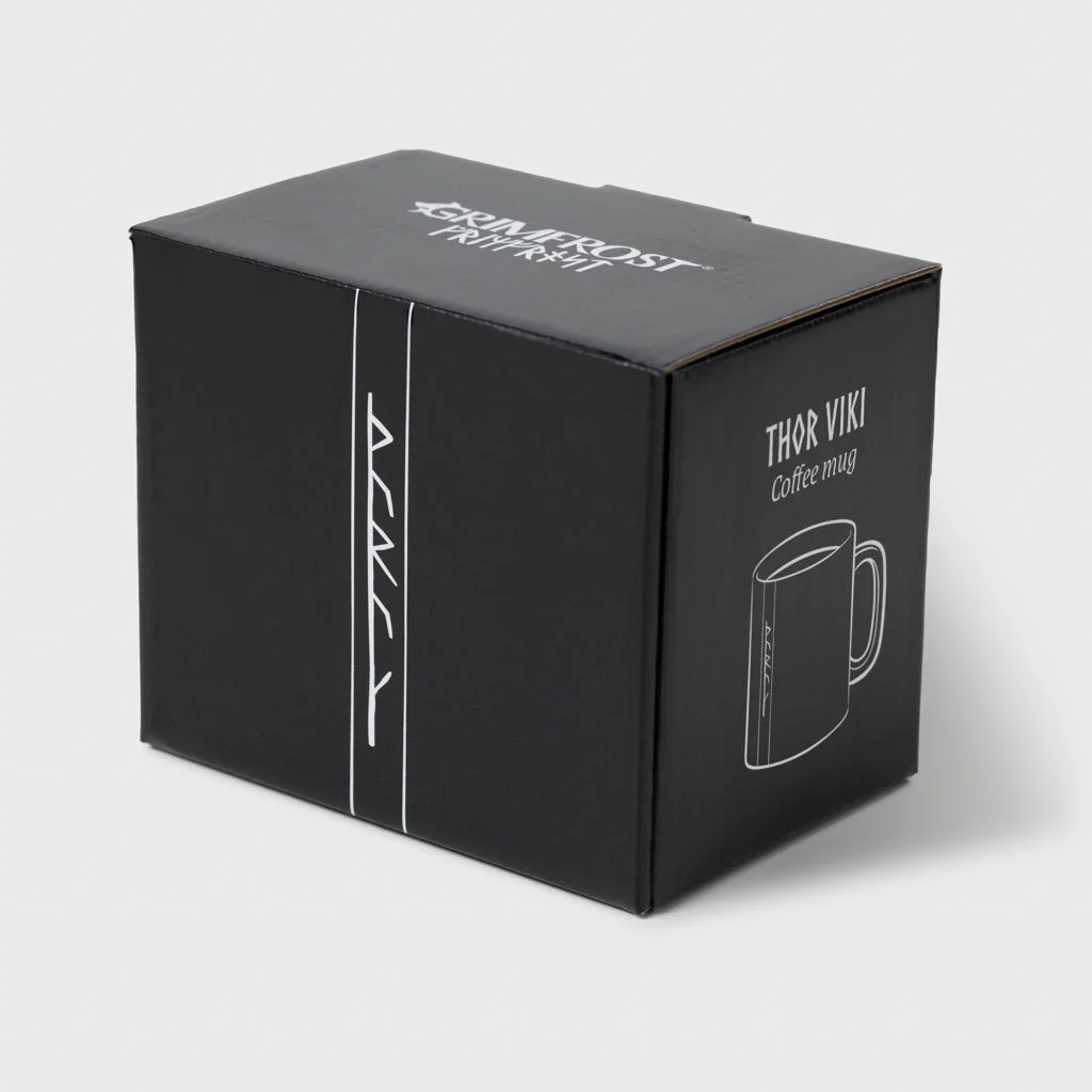 Coffee Mug, Thor Viki, Black - Image 2