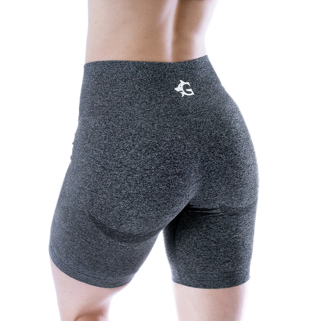 Contour Seamless Shorts, Grey