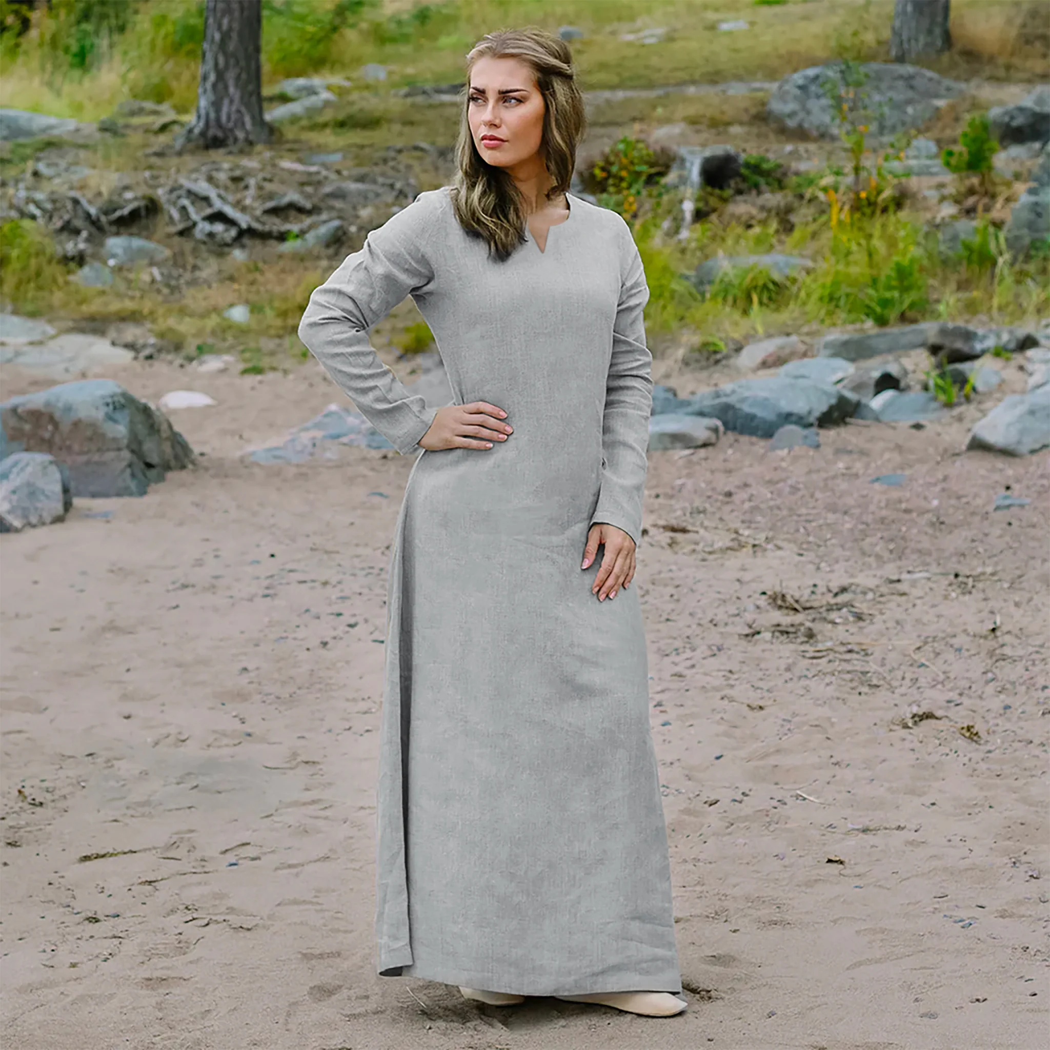 DIY Viking Linen Dress - Image 5