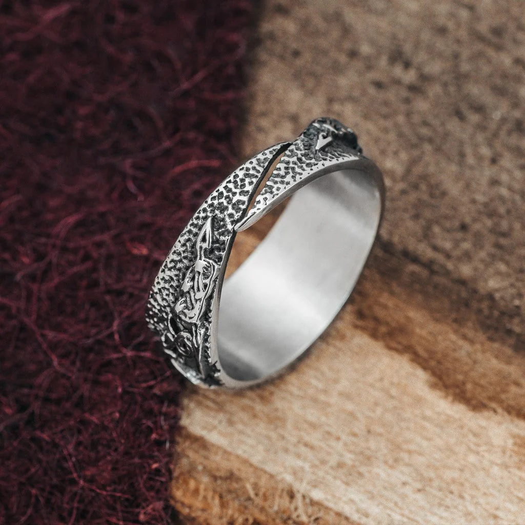 Dragons Ring, Stainless Steel - Image 3