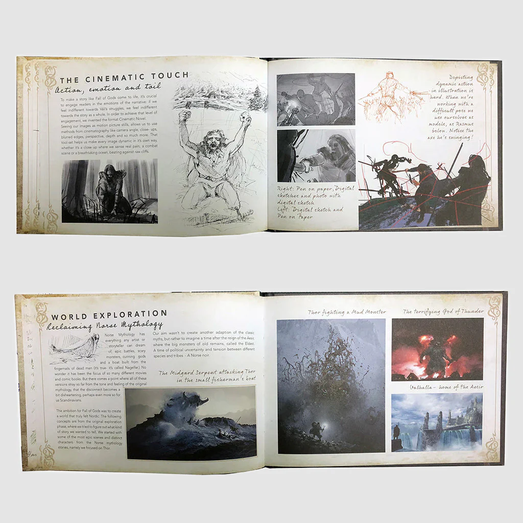 Fall of Gods Sketchbook - Image 2