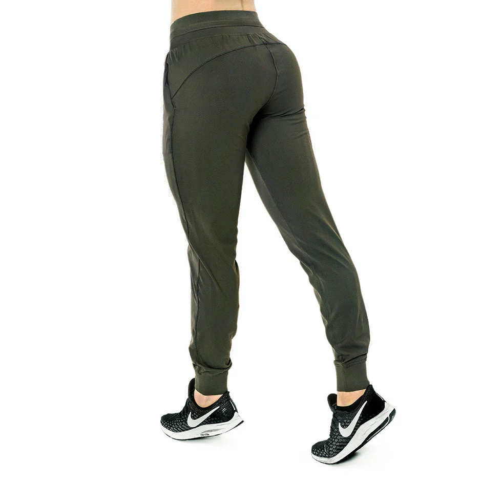 Fitness Trousers, Green - Image 2