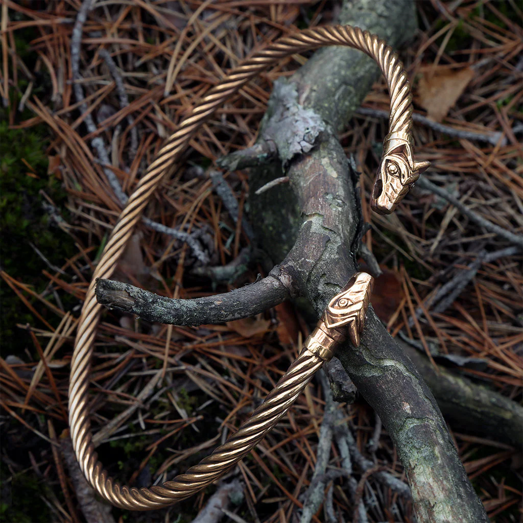 Freki & Geri Torc, Bronze - Image 2