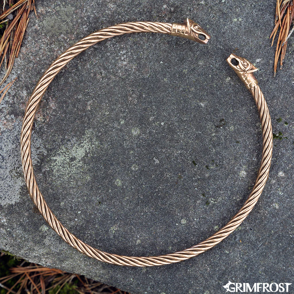 Freki & Geri Torc, Bronze - Image 4