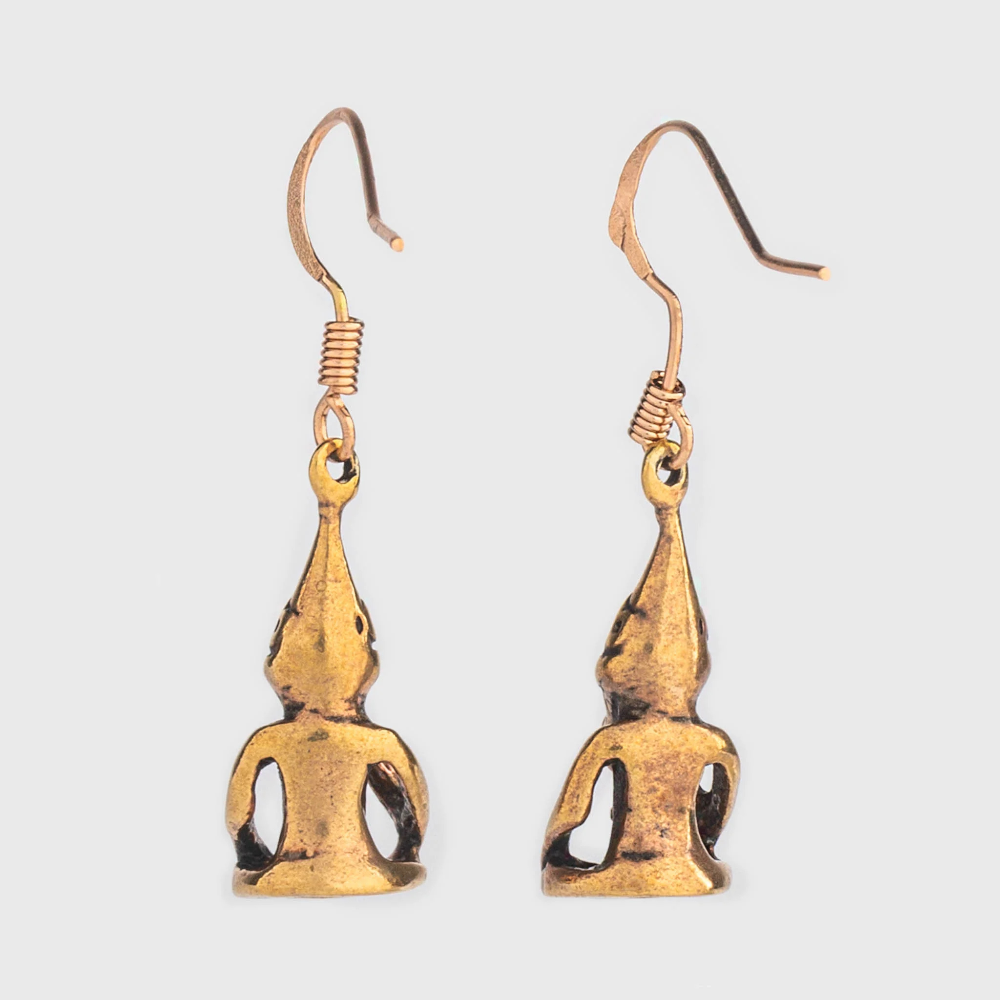Freyr Earrings, Bronze - Image 3