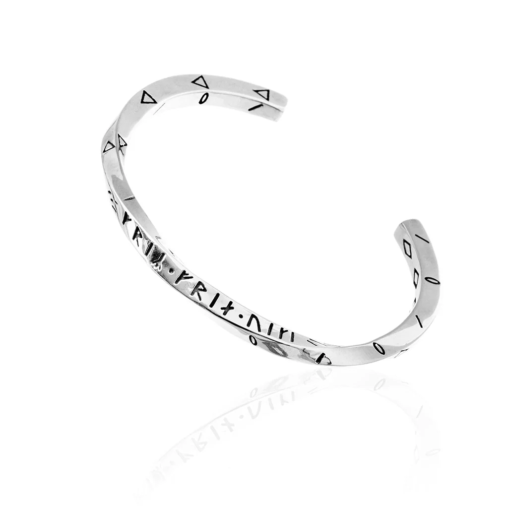 Freyr & Freyja Armring, Stainless Steel - Image 2