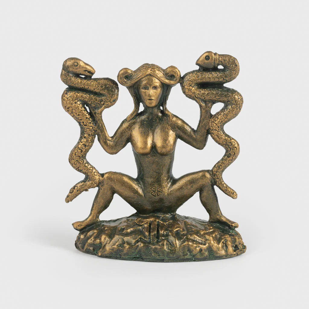 God Statue, Snake Woman - Image 2