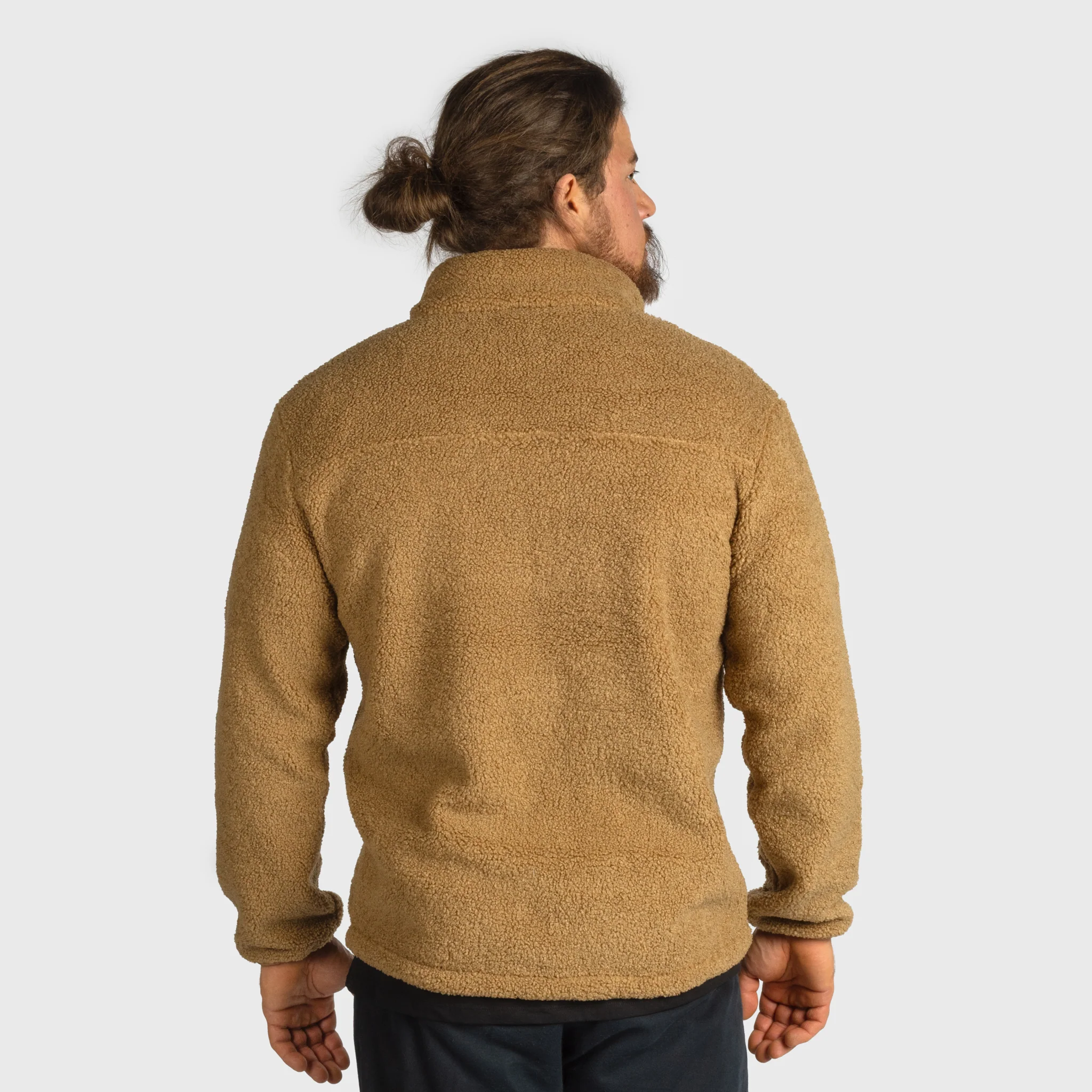 Grimfrost Fleece Jacket, Beige - Image 3