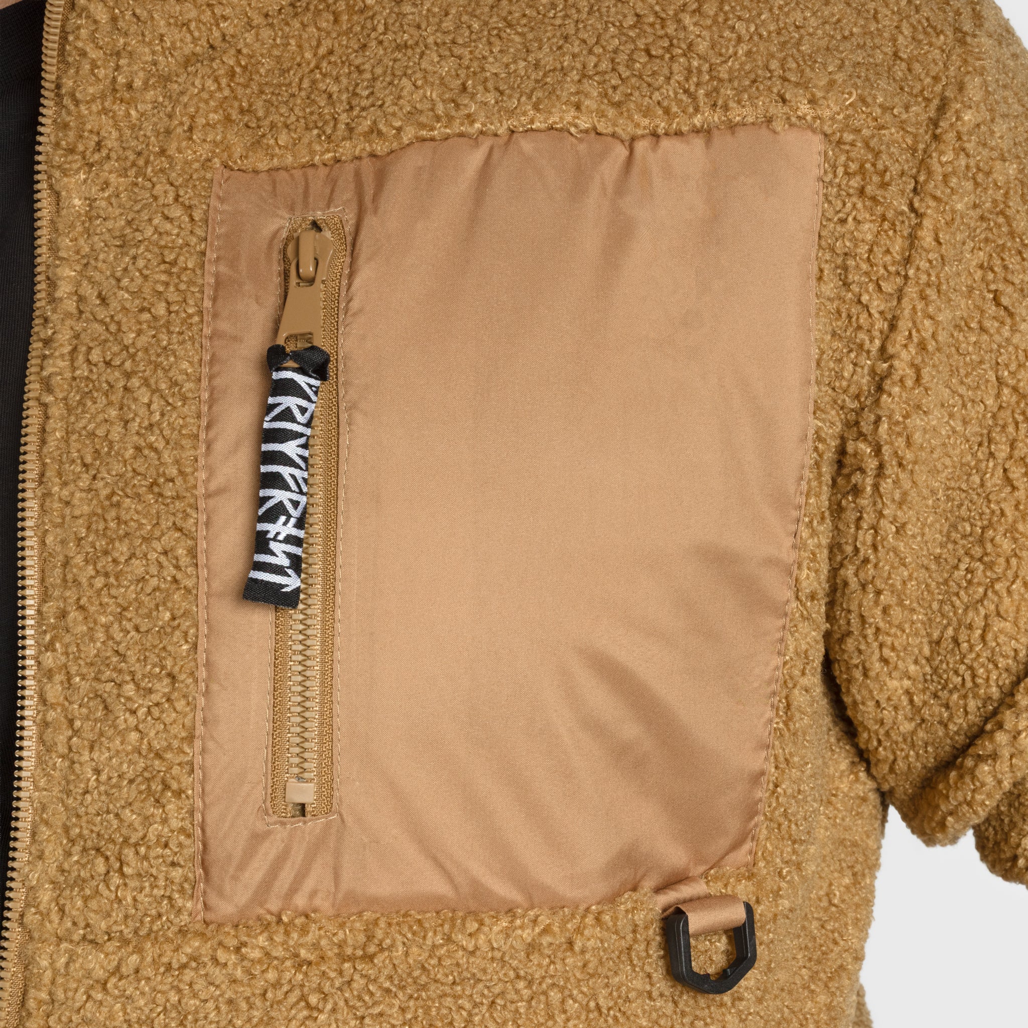 Grimfrost Fleece Jacket, Beige - Image 4