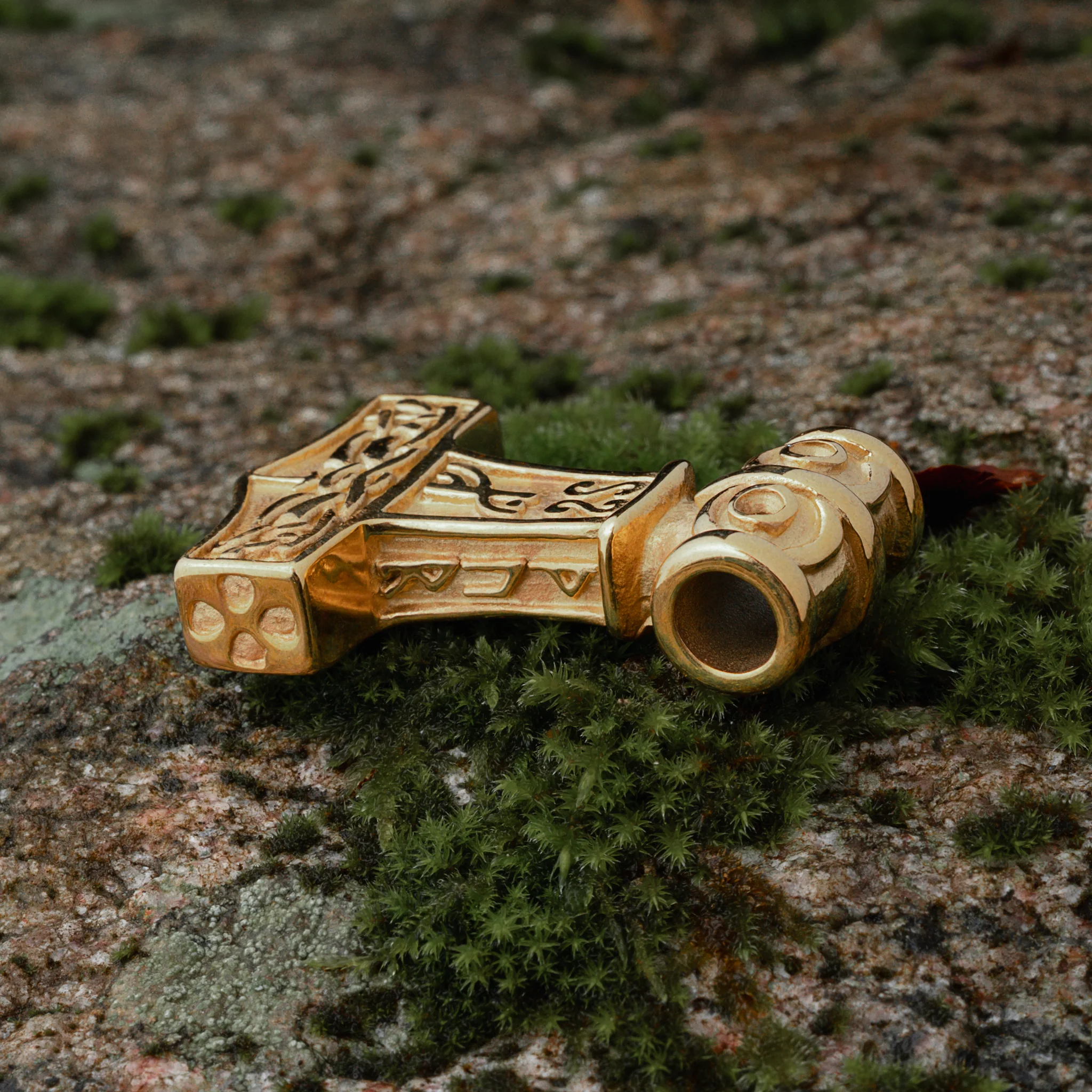 Grimfrost Thor's Hammer, Gold Plated - Image 4