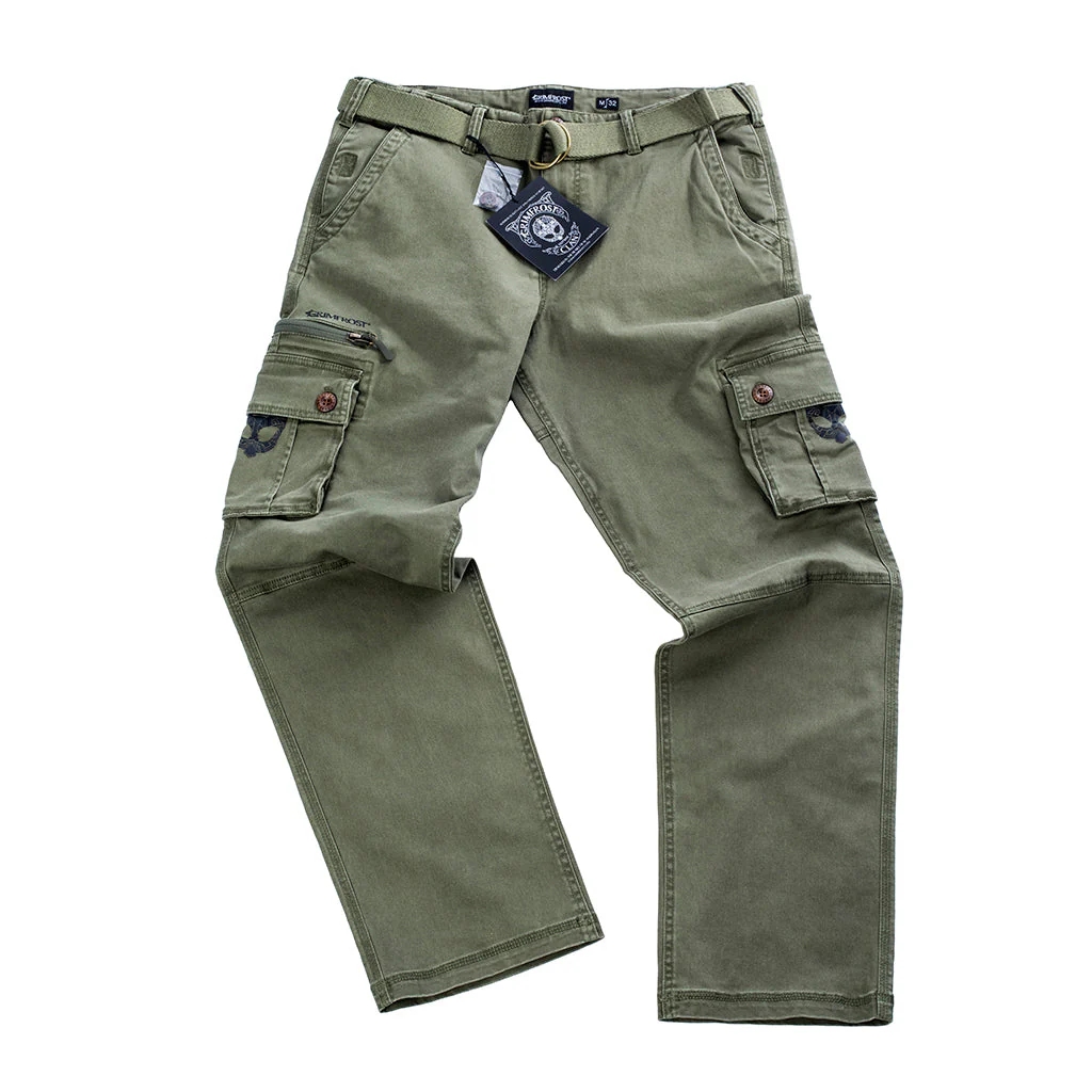 Grimfrost's Cargo Pants, Green - Image 2