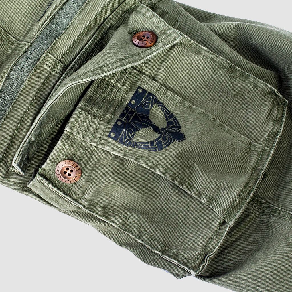 Grimfrost's Cargo Shorts, Green - Image 6