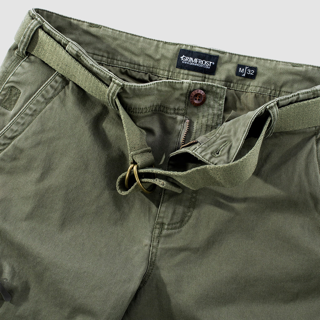 Grimfrost's Cargo Shorts, Green - Image 9