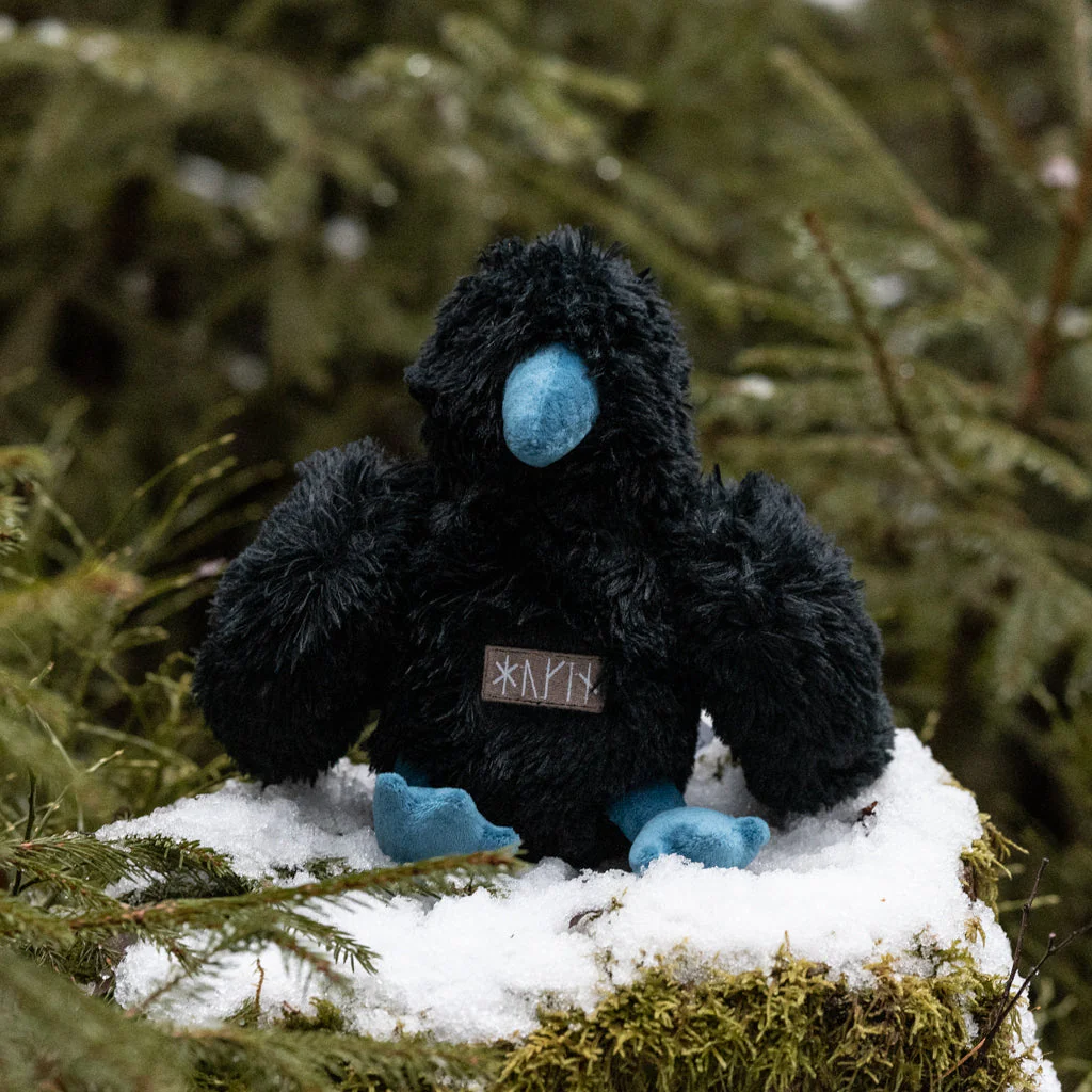 Grimfrost's Plushie, Huginn - Image 3