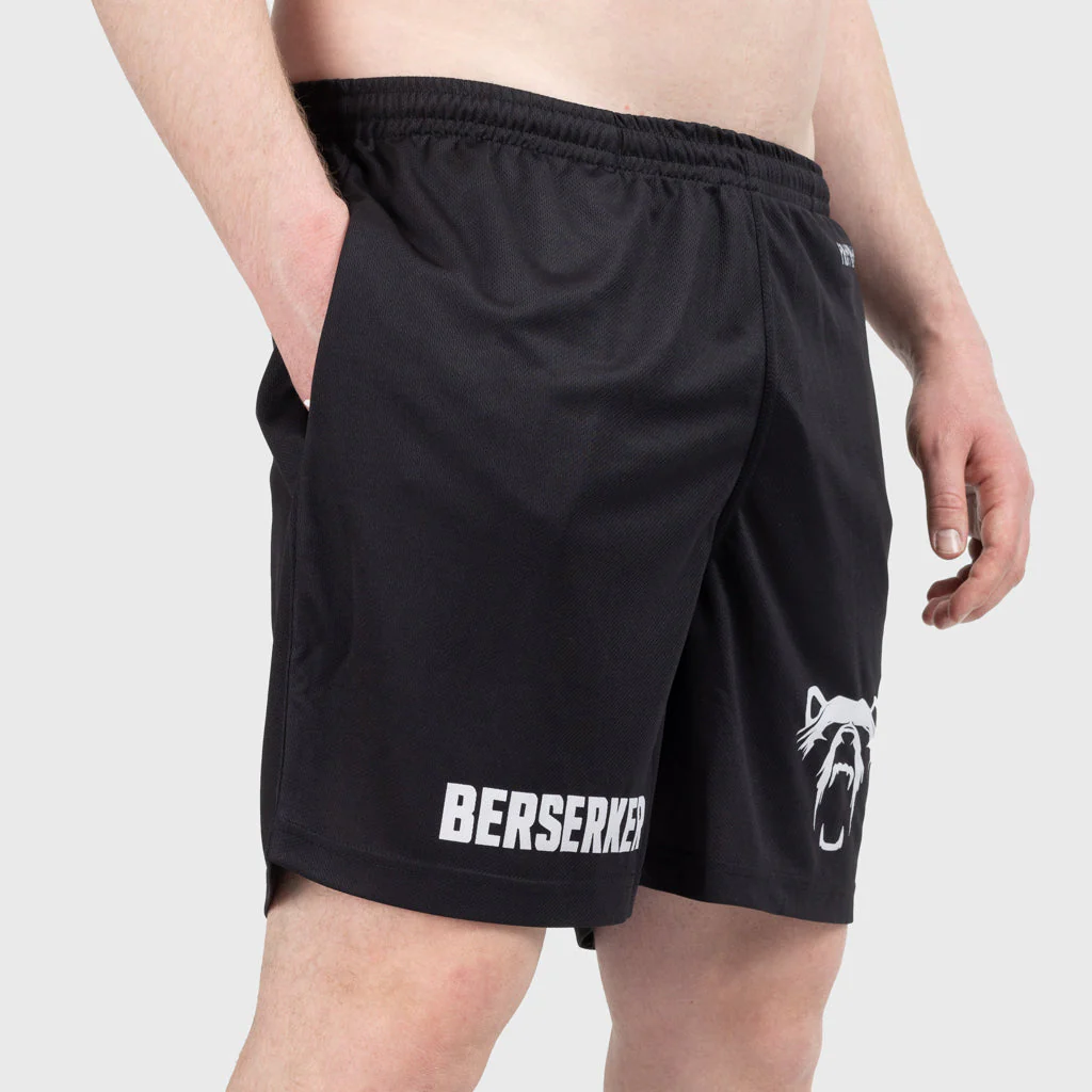 Gym Shorts, Berserker, Black - Image 3