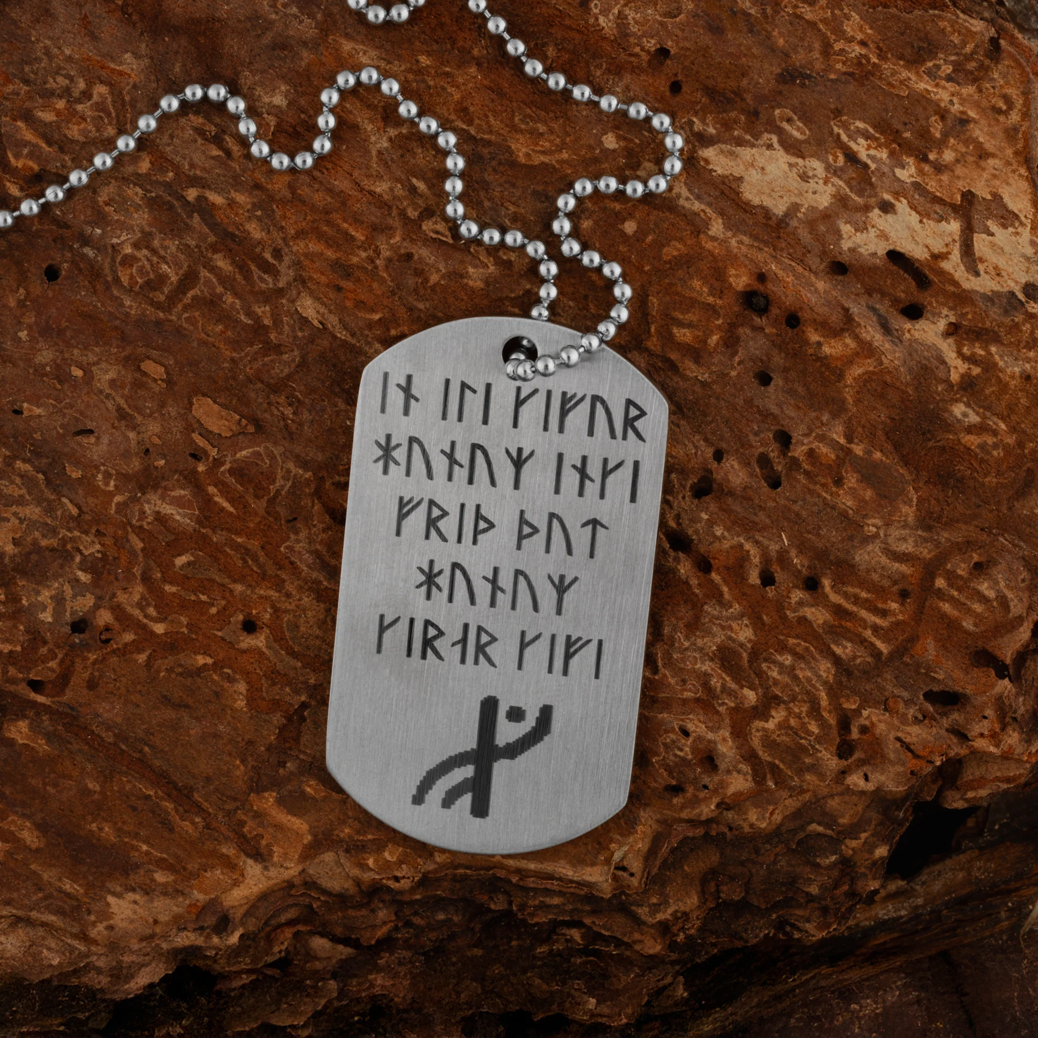 Havamal Dog Tag, Stanza 16 - Image 2