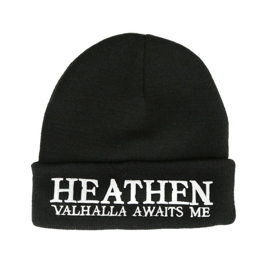 Heathen Watch Hat, Black - Image 2