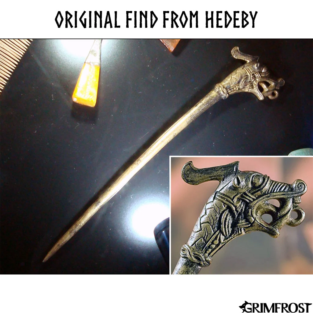 Hedeby Hairpin, Bronze - Image 6