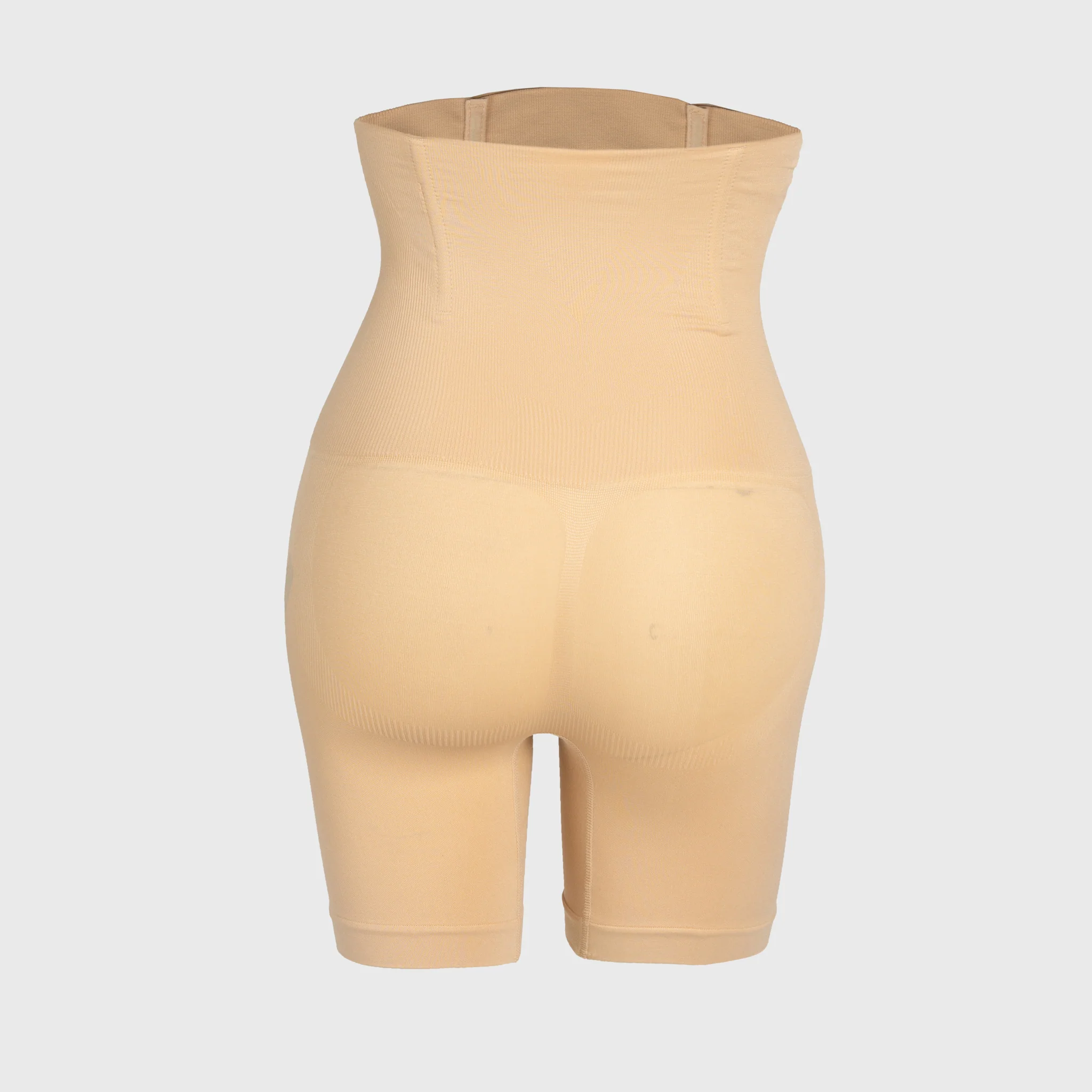 High-Waisted Mid Thigh Short, Sand - Image 5