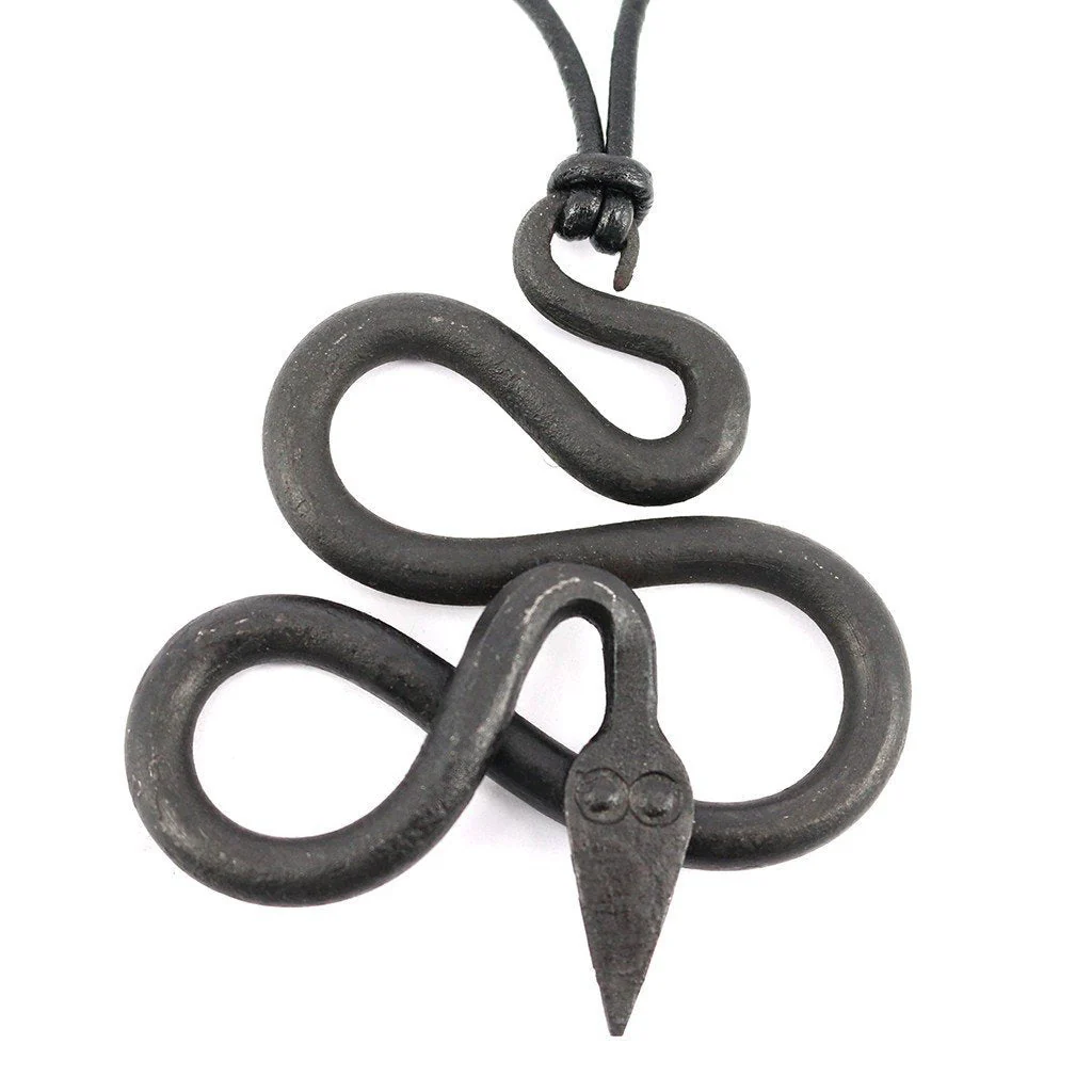 Jörmungandr Amulet, Iron - Image 2